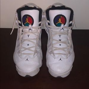 Jordan 6 rings white paint